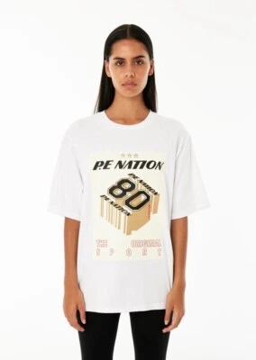 Minor Defect! Pe Nation Beginning Tee S/Slv Oversized Tops Print T-shirt XL 2XL - image 1 of 4