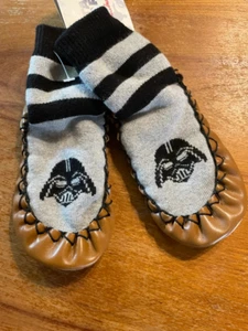 Hanna Andersson Star Wars Child Slippers Bootie Sock Size 7-9 NEW - Picture 1 of 5