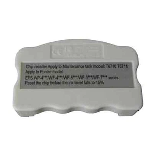 T6710 T6711 Maintenance Tank Chip Resetter For Epson WF-3620 WF-5190 WP-4590 - Picture 1 of 5