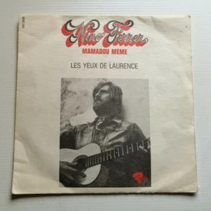 NINO FERRER: Mamadou Mémé / Yeux Laurence 7" 45U RIVIERA 121.205 ANTAR ANTARAMA - Picture 1 of 2