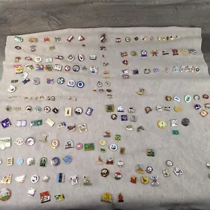 Posten 170+ einzigartige VINTAGE und moderne Elche B.P.O.E Emaille und Metall PINS - Bild 1 von 22