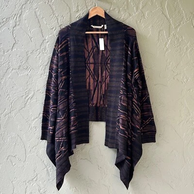 Cárdigan Soft Surroundings Mujer PL Petite Grande Multicolor Where Time Stops Nuevo con Etiquetas Foto 1 de 4