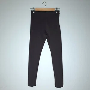 WITCHERY - Size 8 charcoal grey fitted high waist leggings pants zip detail - Picture 1 of 9