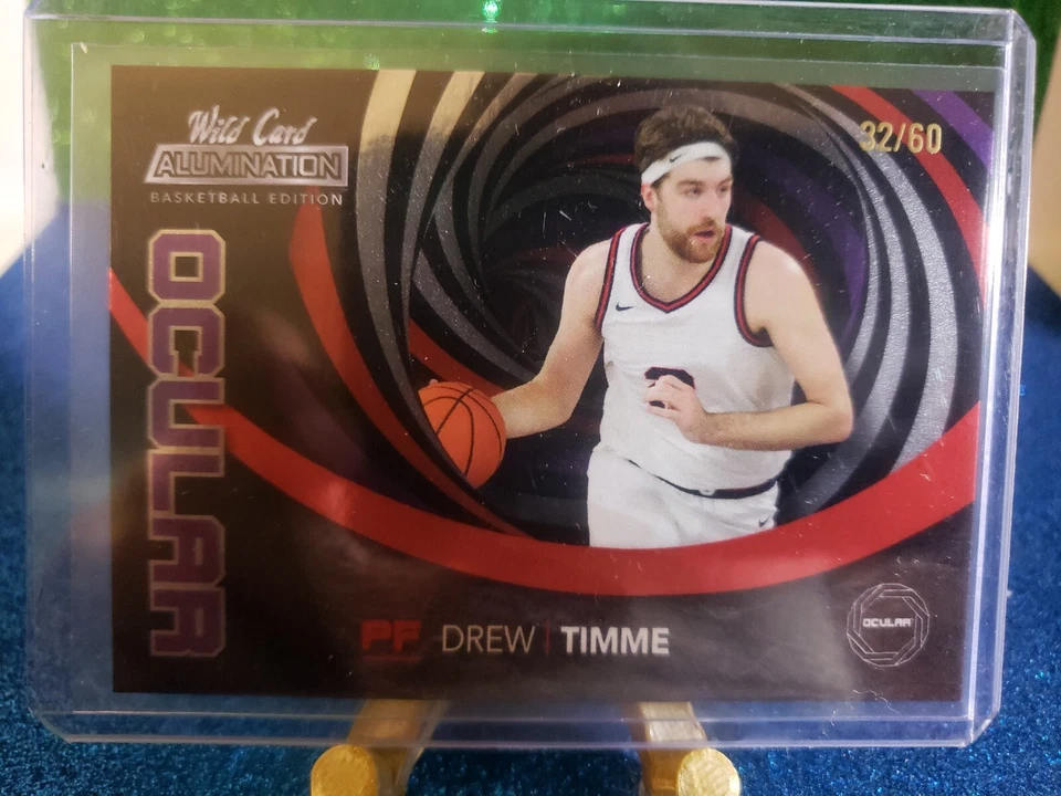 DREW TIMME Ocular Insert Wild Card Alumination SSP #D/60 AOC-5🔥  - Image 1 of 2