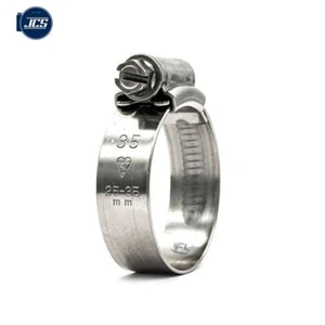 JCS W5 | Schlauchclip/Klemme | Schneckenantrieb | Hi-Grip | 316SS Edelstahl - Bild 1 von 6