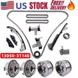 3.5L Timing Chain Kit Camshaft Sprocket for Toyota Avalon Camry Sienna Lexus V6 - Picture 1 of 7