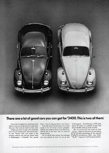 1967 Volkswagen VW Bug Beetle "$3400" Original Print Ad - Picture 1 of 1