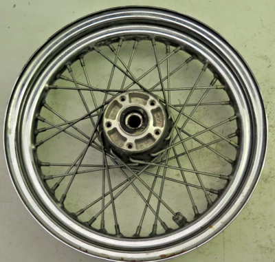 Used OEM 1997-99 Harley-Davidson Road King FL Spoke Front 16" Wheel Hub 43085-97 - Image 1 of 4