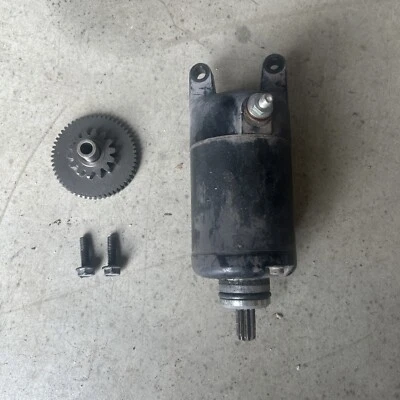Motor de arranque Kawasaki Ninja 250R 1988-2007 con engranaje de arranque y herrajes Foto 1 de 4