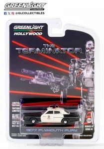 Greenlight Hollywood 41 The Terminator (1984) 1977 Plymouth Fury PD Car 62020-A - Picture 1 of 2