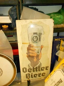 Emaischild, sehr alt Bierreklame ,sehr groß - Bild 1 von 4