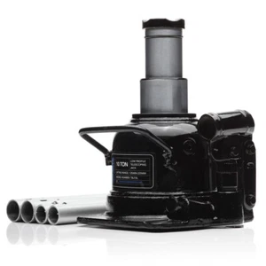 SGS 10 Tonne Low Profile Bottle Jack, Telescopic, Long 100mm Stroke, 125-225mm - Picture 1 of 4