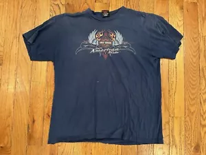 HARLEY-DAVIDSON Men’s T-SHIRT XL Woodlands Texas Biker Tee Motorcycle Top Shirt - Picture 1 of 12