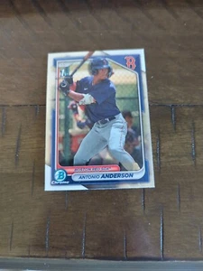 2024 Bowman Chrome 1st Bowman #BCP-20 Antonio Anderson Boston Red Sox - Picture 1 of 2