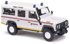 Busch 50319 - 1/87/H0 Land Rover Defender " Maltese " - New