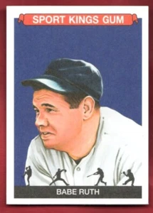 Babe Ruth 2023 SportKings Band 4 144 Foto Variation weiß mit lila NY Yankees - Bild 1 von 1