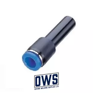 MIG WELDER WELDING GAS ADAPTOR Connector for 4mm O.D. pipe to 6mm bore hose - Picture 1 of 1