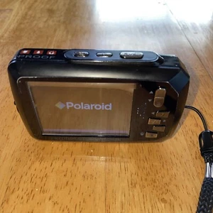 POLAROID CAMERA IE 090 18MP UNDERWATER DIGITAL CAMERA BLUE - Picture 1 of 5