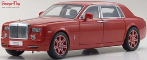 Kyosho Rolls-Royce Phantom EWB 2012 Light Red 1/18 Scale Model - Foto 1 di 2
