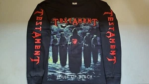 Testament Souls schwarzes Langarmshirt Thrash Metal Megadeth Exodus Overkill - Bild 1 von 4