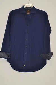 Tailorbyrd Long Sleeve Flip Cuff Button Up Shirt Size M - Picture 1 of 7