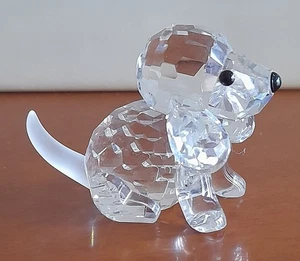 cagnolino Beagle in cristallo Swarovski Austria originale codice 158418  Vintage - Picture 1 of 3