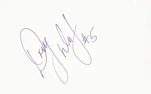 Doug West Minnesota Timberwolves NBA Guard/Forward Autographed 3x5 Index Card - Picture 1 of 1