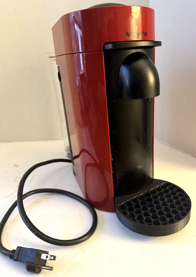 DeLonghi Rojo y Negro Nespresso ENV150R Cafetera Espresso Hungría Completa Foto 1 de 4