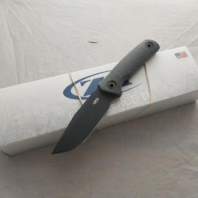 Zero Tolerance 0004 Black Micarta CPM Cru-Wear Fixed Blade Knife 0004BLK - Image 1 of 4