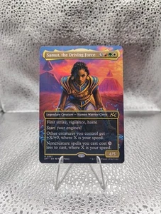 MTG - Samut, the Driving Force (Borderless) Aetherdrift Regular - NM - Picture 1 of 2