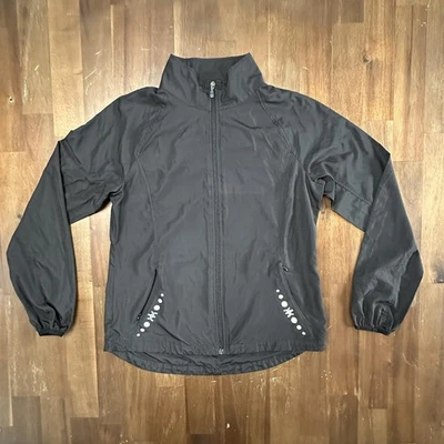 Kyodan Jacket Womens Medium Windbreaker Full Zip Reflective Lightweight Running - Image 1 of 4