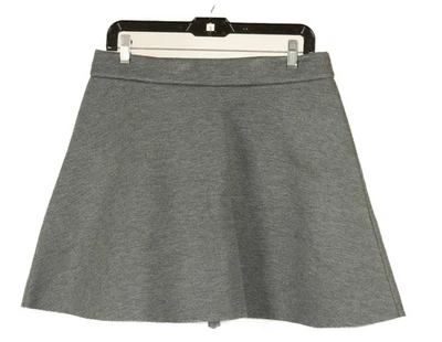 Banana Republic Skirt Women’s 8 Gray Flare Circle Knit  - Image 1 of 4