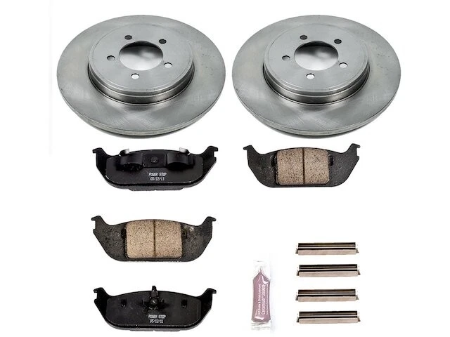 Kit de pastillas de freno trasero y rotor para 03-05 Lincoln Aviator DH42M9 Foto 1 de 1