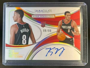 2023-24 Immaculate Kris Murray Rookie Introductions RC Rookie Auto #88/99 - Picture 1 of 2