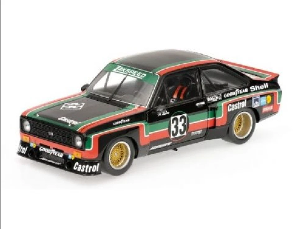1/43 FORD ESCORT II RS1800 #33 DRM 1976 HAHNE MINICHAMPS 400768433 - Immagine 1 di 1