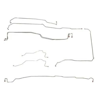 Brake Line Kit Fits GMC Sierra 1500 2005-07 2WD Reg Cab 8ft Bed Steel-CBK0195OM - Image 1 of 2