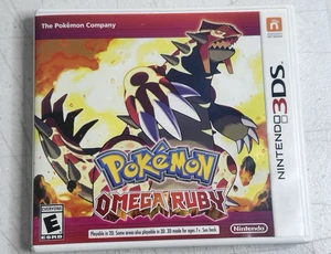 Pokemon Omega Rubí Nintendo 3DS CIB Completo Funciona Estuche Limpio Primal Groudon - Imagen 1 de 6