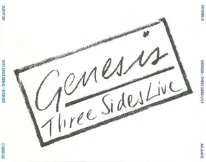 Genesis - Three Sides Live (2 CDs) - Atlantic 1990 - Made in USA - Bild 1 von 2
