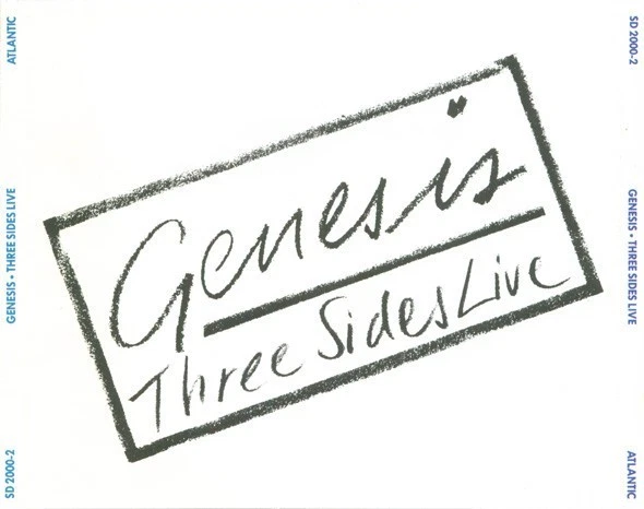 Genesis - Three Sides Live (2 CDs) - Atlantic 1990 - Made in USA - Bild 1 von 2