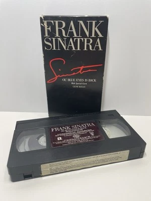 Vintage 1990 Frank Sinatra Ol’ Blue Eyes Is Back Special Guest Gene Kelly VHS  Foto 1 de 4