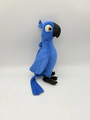 Kohls Cares Rio Bird Plush Blue Macaw Story Book Stuffed Toy Brown Eyes 13" - image 1 of 4