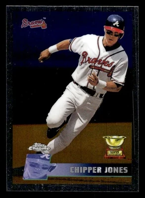 2017 TOPPS CHROME UPDATE CHIPPER JONES TARC-8 MINT ALL-ROOKIE CUP ATLANTA BRAVES - Image 1 of 2