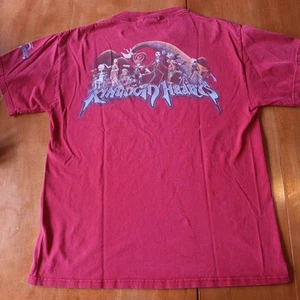 VTG Rare Y2K Kingdom Hearts Disney x Squaresoft T Shirt Sz M JACK SKELLINGTON - Picture 1 of 11
