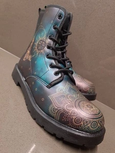 ARTISAN Man Made Leather Ladies FUNKY Boots In AU8/EU39 - Picture 1 of 19
