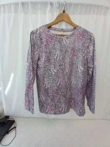 🙈 Maria & Gabriele Grey Pink Top Size Small Bnwt - Picture 1 of 6
