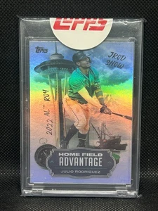 2023 Topps #HA-11 Julio Rodríguez Home Field Advantage Estuche Hit Sin Circular HFA - Imagen 1 de 2