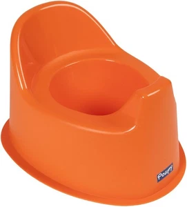 Nuovo Vasino Anatomico arancio Poupy per bambini con schienale e paragetto - Foto 1 di 4