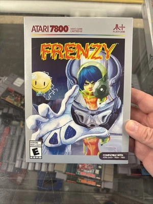 Frenzy Atari 7800 Game Cartridge Homebrew AtariAge - Image 1 of 4