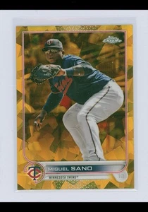 Migual Sano 2022 Topps Chrome Sapphire Update Gold /50 - Picture 1 of 2