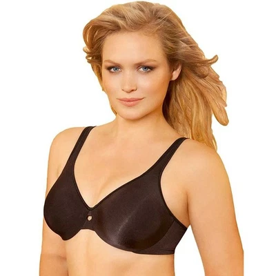 Sutiã Lilyette Mergulho no Conforto Minimizador Sem Forro Underwire Preto 38DDD Novo com etiquetas - Imagem 1 de 2